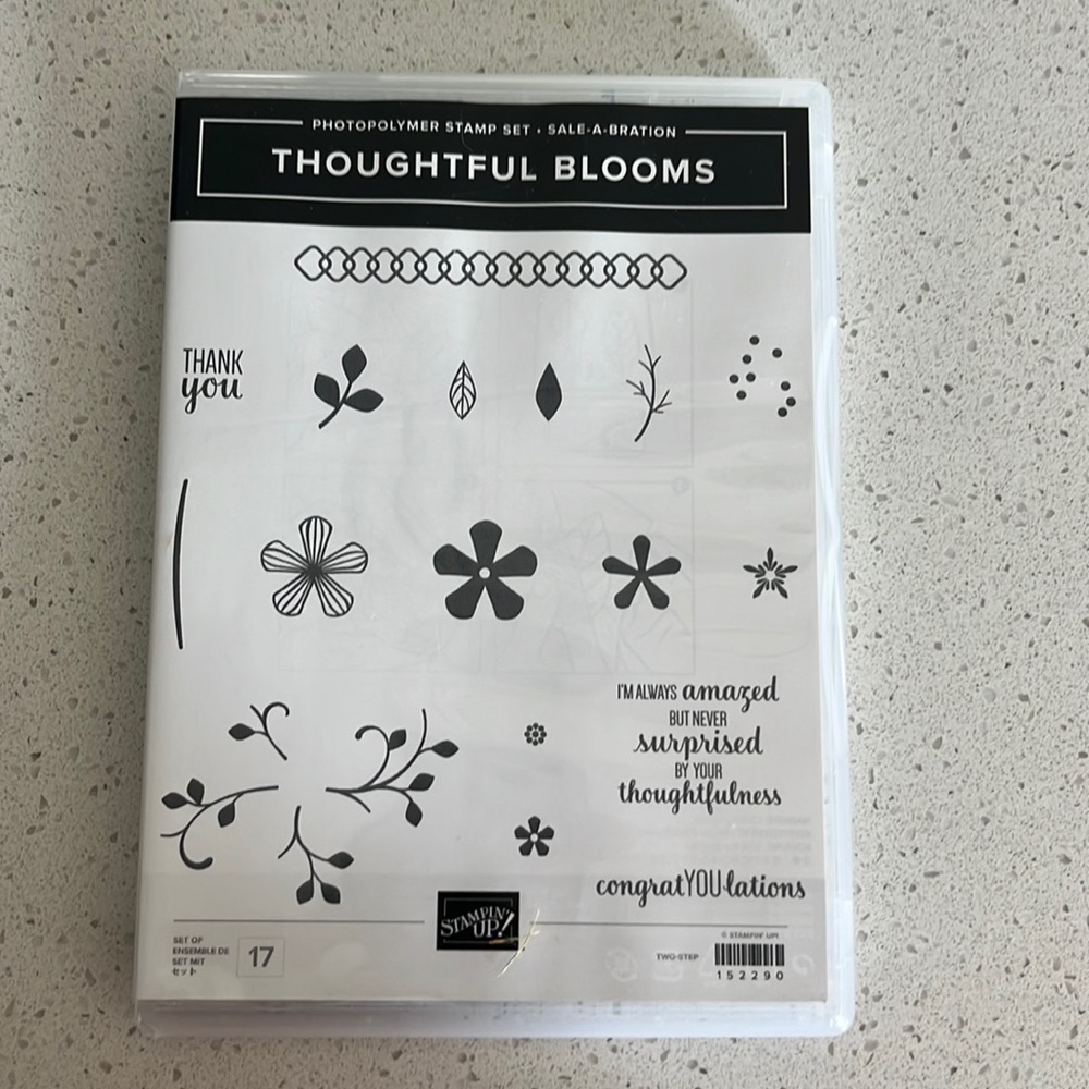 Stampin’ Up! Thoughtful Blooms Photopolymer Stamp Set